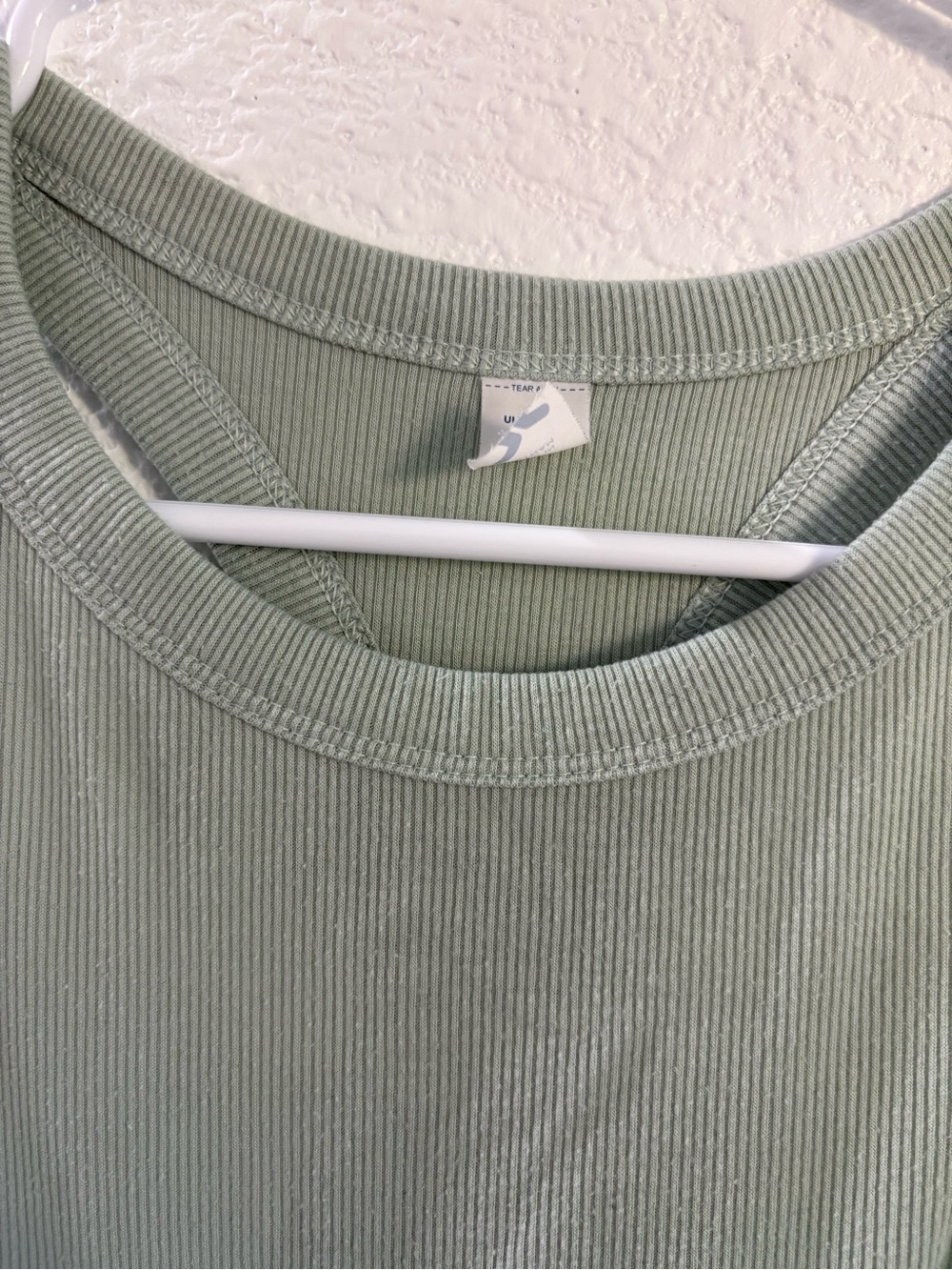 Classic Ribbed Tank light olive - Picture 3 of 6
